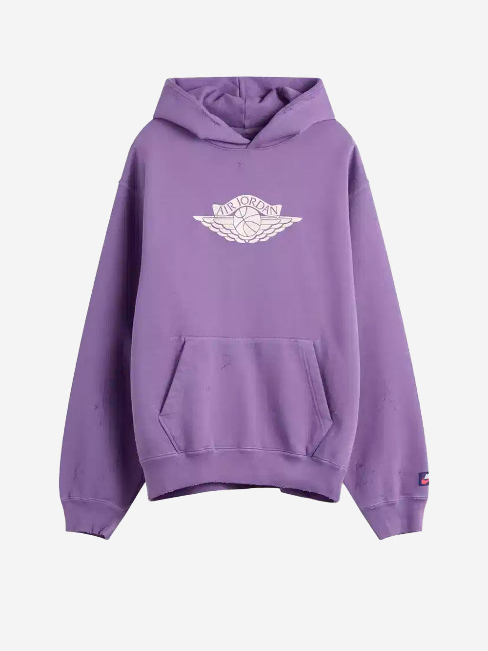 JORDAN_Lilac 'Rare' distressed hoodie_Purple_S_Men