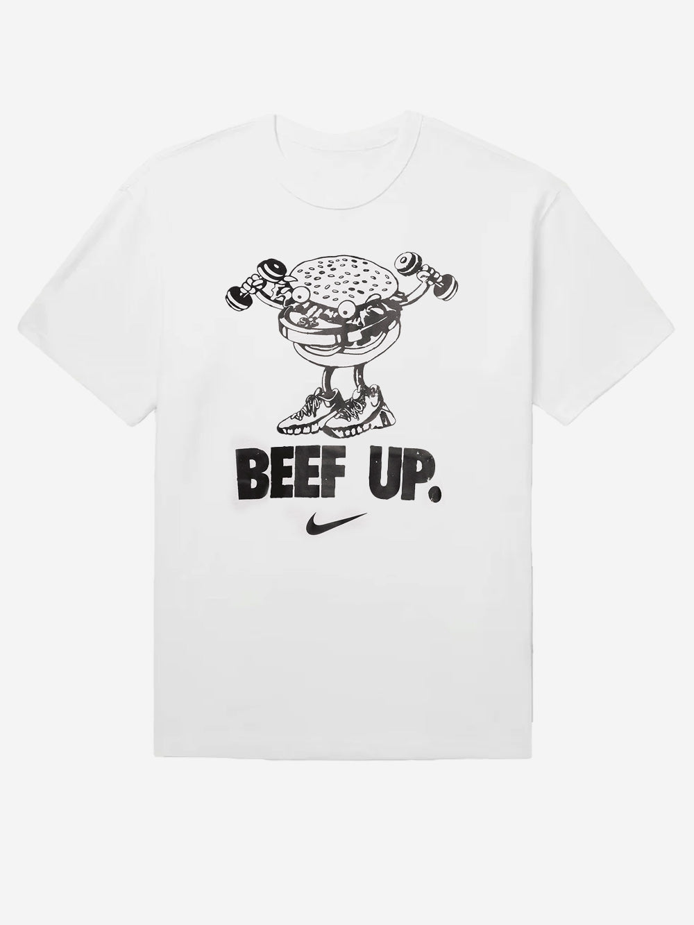 NIKE_T-shirt d'entraînement blanc en Dri-FIT avec graphisme 'Beef up'_Blanc_S_Homme