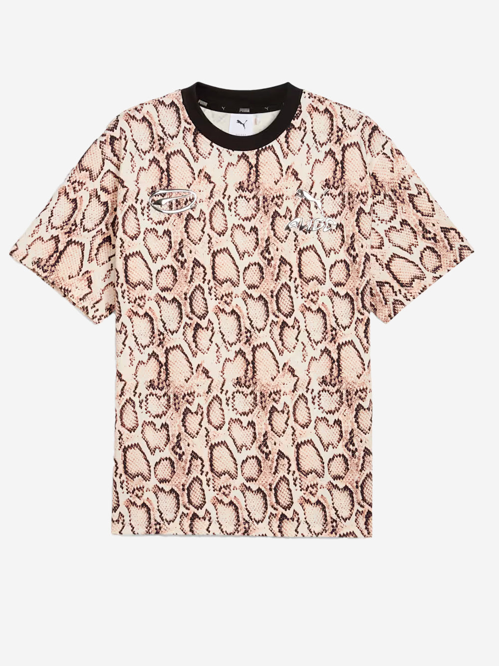 PUMA_T-shirt met Snake Skin x Asap Rocky-graphics_Beige_XL_Mann