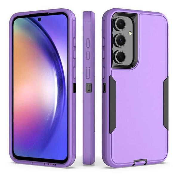 High Quality Suitable for Galaxy S24 FE shell S24FE S 24 FE S24 Ultra Plus shock-absorbing matte phone bumper hybrid shell suitable for S24