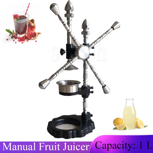 Manual Press Stainless Steel Juicer Fruit Orange Juice Making Kitchen Tools