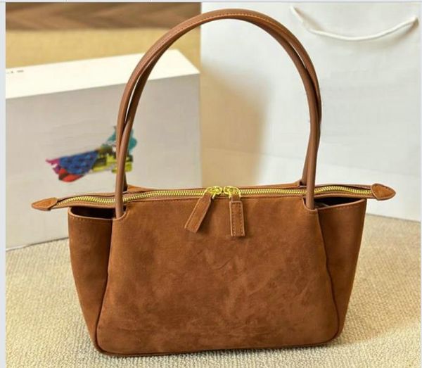 Luxury designer hobo Bag Leather Tote Crossbody Zip Closure Women Hobo Handbags Ladies Tonca Underarm velvet Shoulder Bags Purse y58p