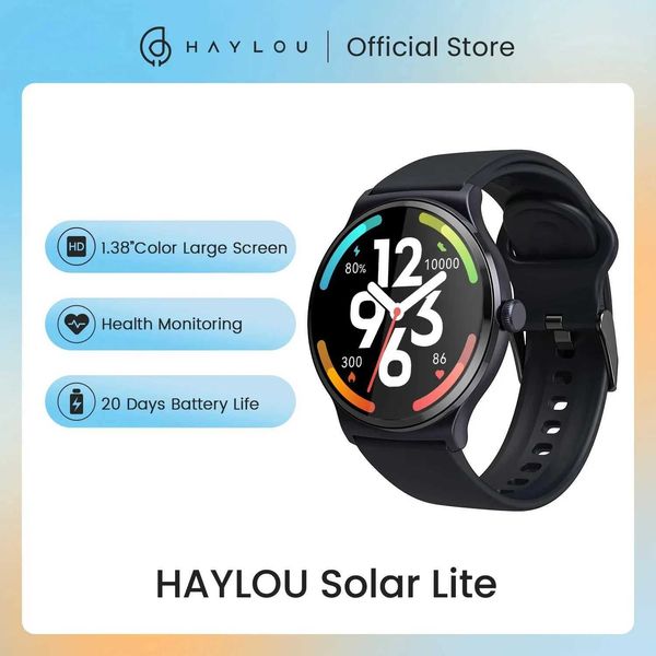 HAYLOU Solar Lite Smart Watch 1.38 Display etooth 5.3 100+ Watch Faces SpO2 Heart Rate Monitor 20 Days Endurance SmartwatchXJ250108