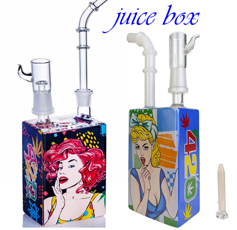 smoking pipe mini glass bong large Percolator bubbler oil rigs juice boxes