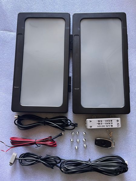 USA Size Car Remote Control Vanish Invisible Plate Fog License Plate Frames License Plate Holders For Entertainment