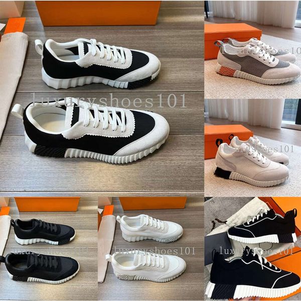 10A Retro Mirror Quality Designer Bouncing Suede Casual Shoes Trainers Breathable Patchwork Mesh Running Women Men Bounce Sneaker Non-slip R