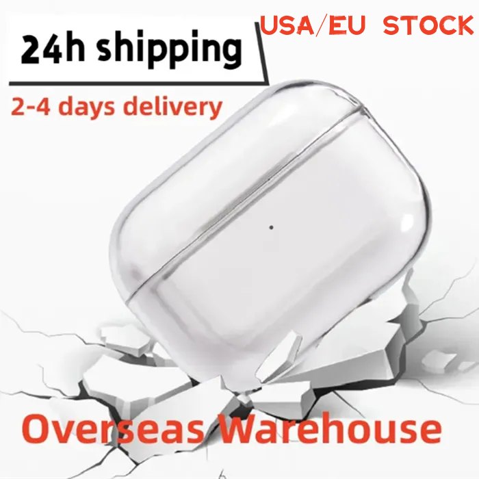 USA-EU warehouse shockproof case For Airpods pro 2 3 2nd generation Case Cute Protective Cover For airpod max Cover earphone case Headphone Accessor