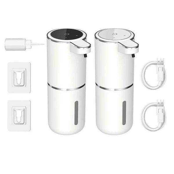 380ml Touchless Liquid Soap Dispenser Foam USB Wall Mounted Smart Display Automatic Infrared Sensor Soap Dispensers Hand Washer Y250117