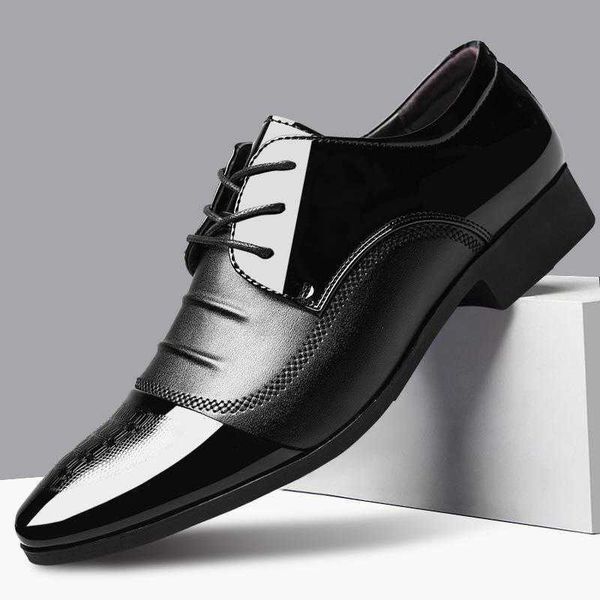 Men Dress Shoes Leather Shoes Casual Shoes Business Formal Leather Shoes Men Versatile Wedding Shoes 241009