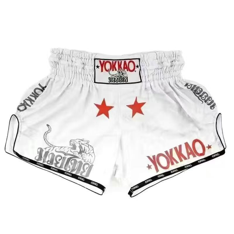 Designer Yokkao Shorts Pants Sanda Clothes Muay Shorts Combat Breathable Pants MMA Training Fighting Short Thai And Lightweight Fitness 0B8
