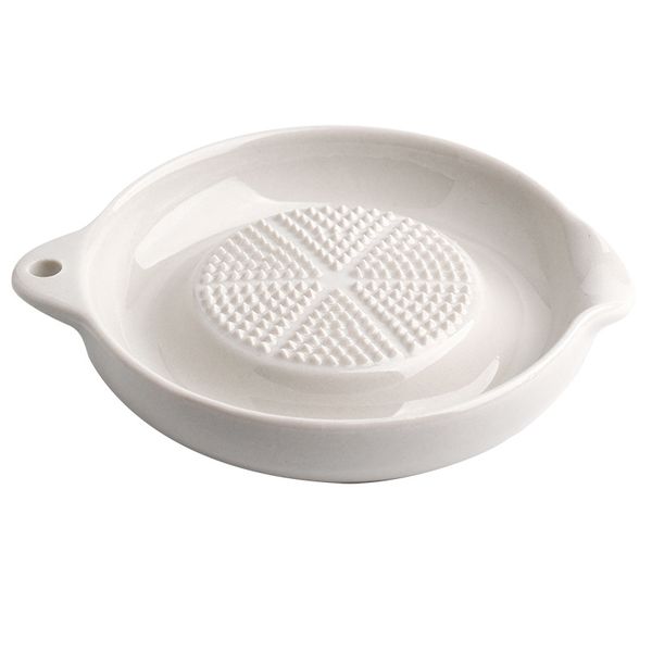 Ceramic Grinder, Garlic Masher, Food Supplement, Ginger Garlic Masher, Fruit Masher, Manual Grinding Plate Spice Grinder