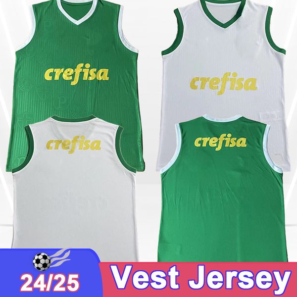 24 25 Palmeiras Mens Soccer Jerseys ENDRICK DUDU LUAN VEIGA FABINHO ESTEVAO JHON JHON ZE RAFAEL Home Away Sleeveless Vest Football Shirts