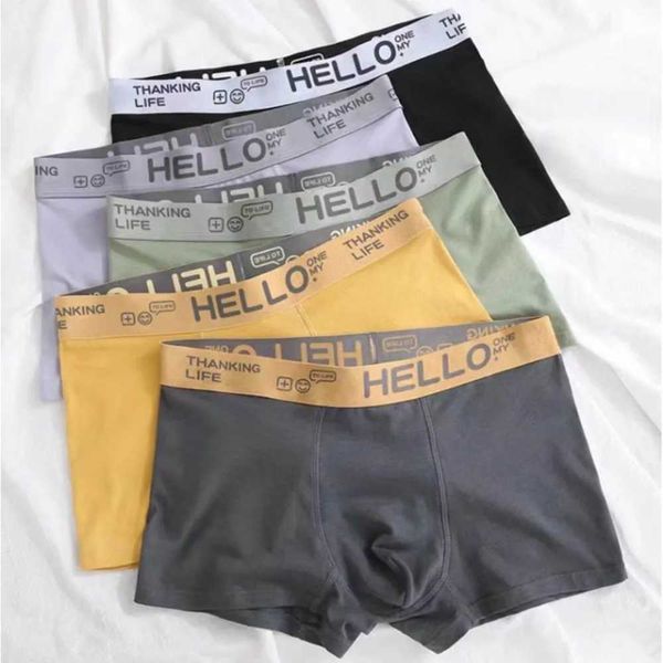 Mens underwear boxer shorts comfortable milk silk underwear Cuecas Calzoncillos boxing shirt Lot Plus size L-5XL X241207