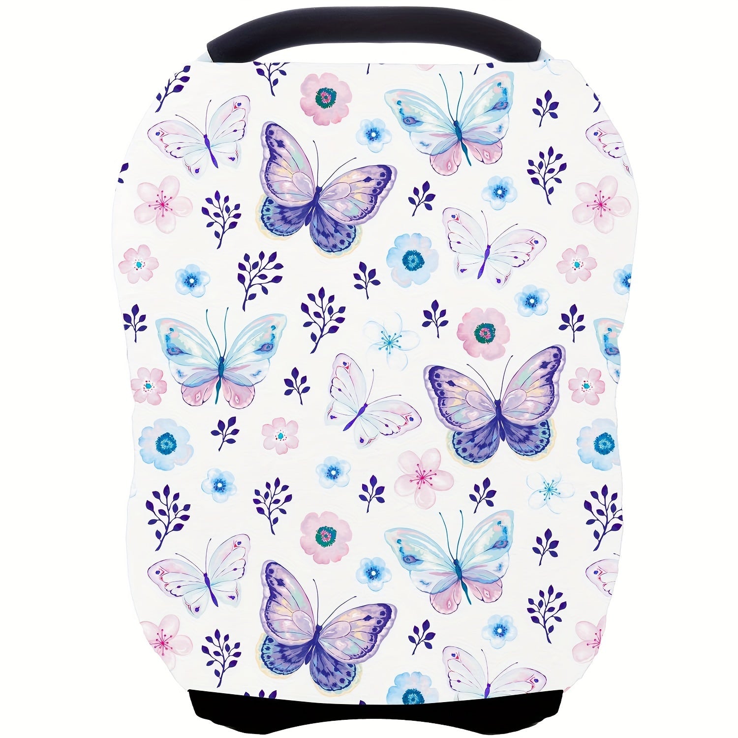 TEMU Elastic Breathable Baby Stroller Seat Cover, Sun Protection And Insect Repellent, Breathable And Soft, Safe And Comfortable, Suitable For Girls