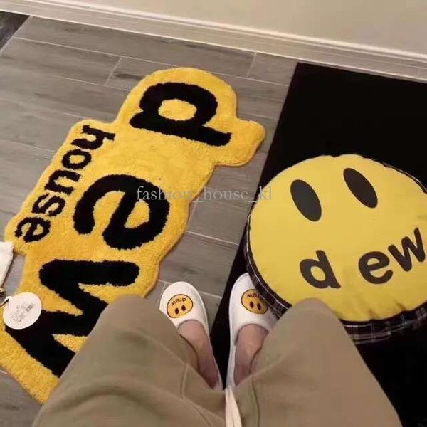 Designer Round Carpet Bedroom Computer Chair Thickened Living Rug Coffee Table Floor Mat Room Decor Round 80*80 Strip 56*110 bbe