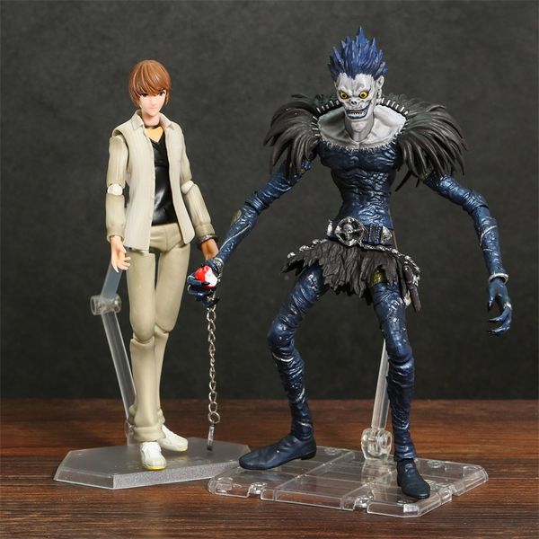 Novelty Games Death Note Figutto Yagami Light - Ryuk Action PVC Collection Model Toy Anime Figure Toy
