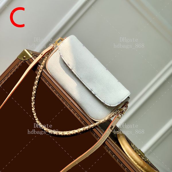 Designer Wallet On Chain Ivy Hobo Bags Luxury Shoulder Bags Top Mirror Quality Genuine Leather Handbags 23.5CM With Box WL012