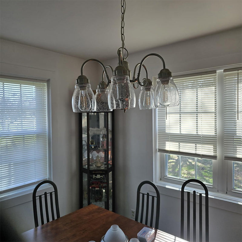 Lamp Covers Small Clear Bubble Hanging Bell Lamp Shade - Glass Replacement Accessory