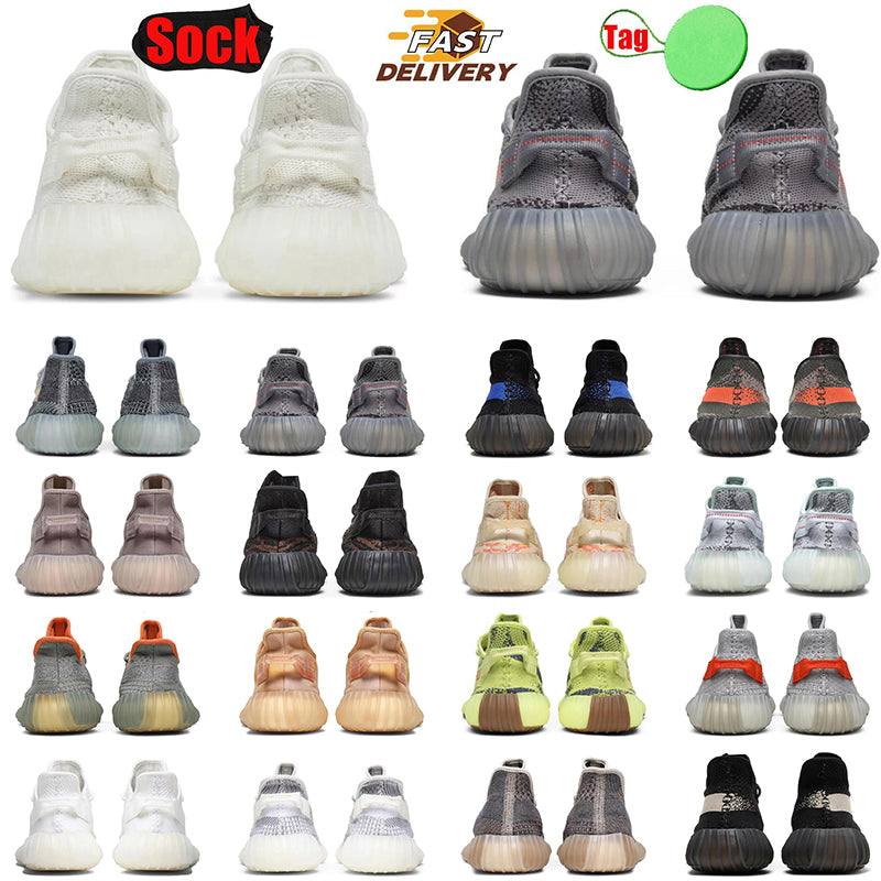 Designer Running Shoes 2024 Top Quality Men Women Dark Salt Slate Bone Salt Onyx Blue Tint Zapatillas Scarpe Jogging Platform Trainers Sports Sneake