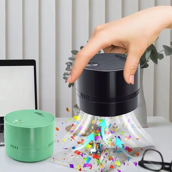 Other Household Cleaning Tools Accessories Portable Mini Desktop Vacuum Cleaner Appliances Brushes Desk Dust Keyboard Computer Wireless Swee