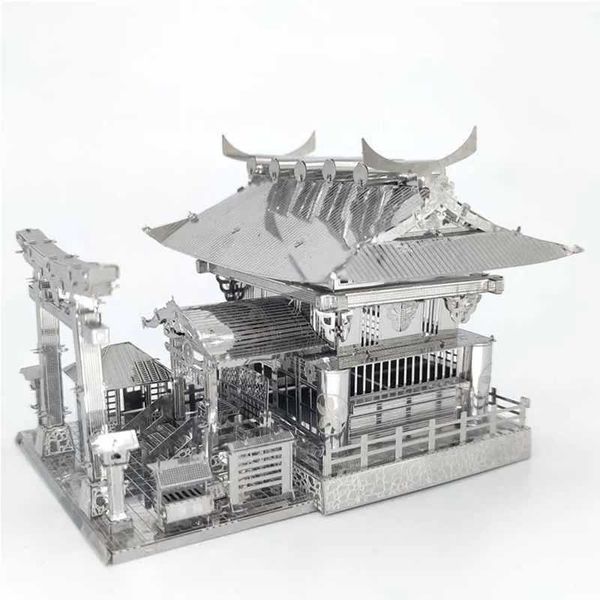 3D Metal Puzzle for Adults Kids Building Handmade DIY Mosaic Kits Miniature Toys Jigs Puzzles Educational ToysXJ241218