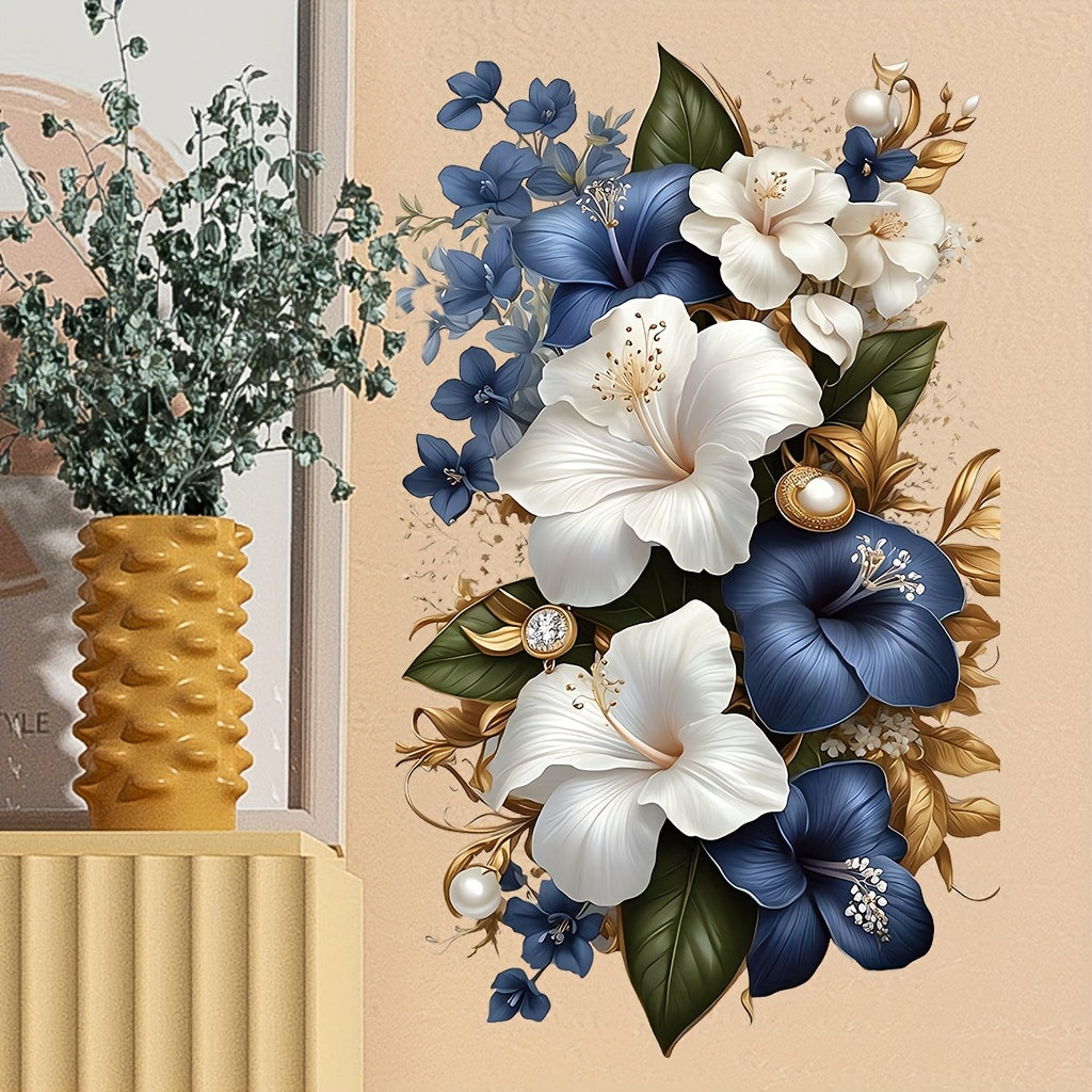 TEMU Contemporary Wall Decal, Vinyl Self-adhesive Reusable Washable Irregular Shape For Living Room Bedroom Study Decor, No Electricity Or Battery