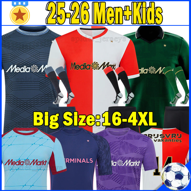 XXXL 4XL 2025 2026 FeyeNooRds STEIJN Soccer Jerseys AYASE HADJ MOUSSA 25 26 LARIN Q.TIMBER WATANABE MODER HWANG Goalkeeper Football Shirts Men Unifo