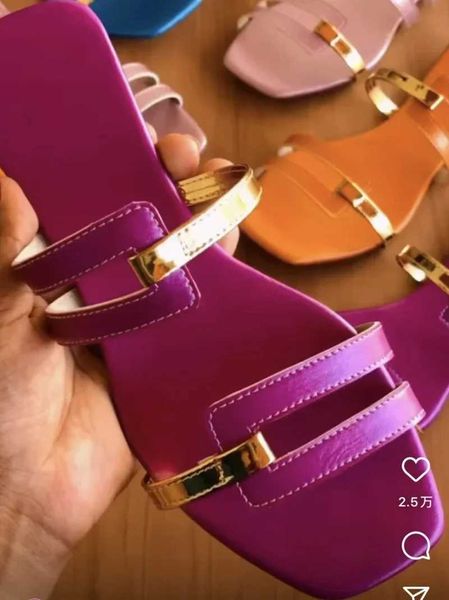 Slippers Comemore 2024 New Womens Shoes Summer Apartment Casual Flip Cover Womens Sliding Block Blue Roman Open Toe Sliding Block Womens Sli