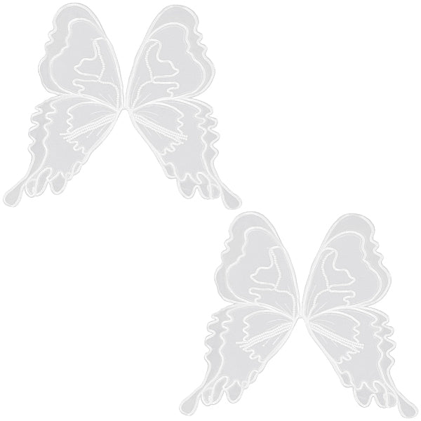 Ricami in poliestere e cotone cuciti su toppe per indumenti