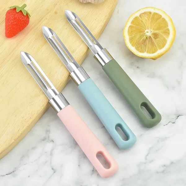 Planer Kitchen Tools Stainless Steel Melon Planer Potato Peeler Kitchen Supplies Fruit And Vegetable Peeling KnifeXJ240903