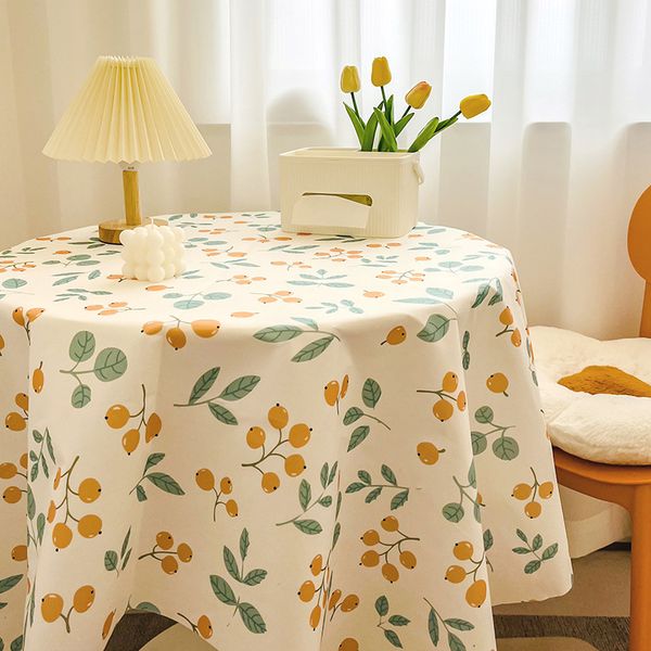 A791 Elegant Small Flower Velvet Tablecover for Dining Tables & Coffeetables