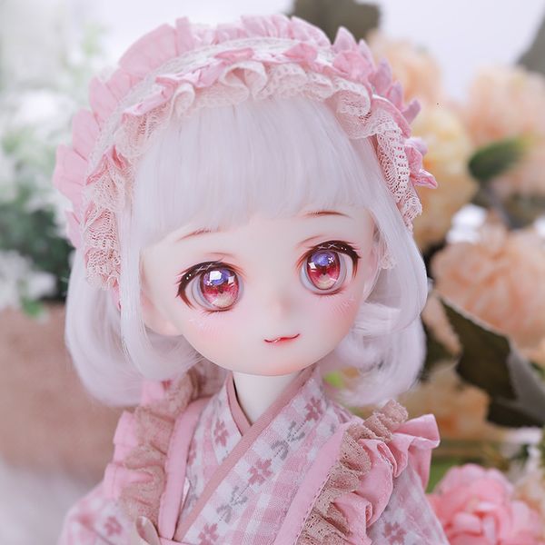 Dolls sy Angel Yume 1-4 39cm BJD ResinToys ACGN FullSet DD MDD Msd Ball Jointed Anime Figure Toys for Girls Doll 230330