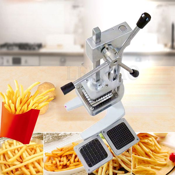7-10-14mm Blades French Fry Cutter Chip Maker Chip Cutter Vertical Manual Potato Cutter Machine For Vegetable Carrot