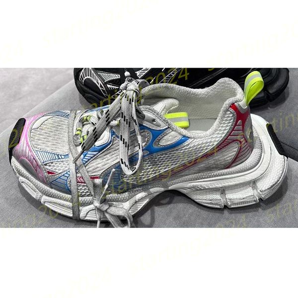 3xl Sneaker Designer Shoes Women Men Casuals Leather Triple Trainers Black White Pink Leather Mesh Nylon Tess.s Gomma Sneakers Trainers 36-4