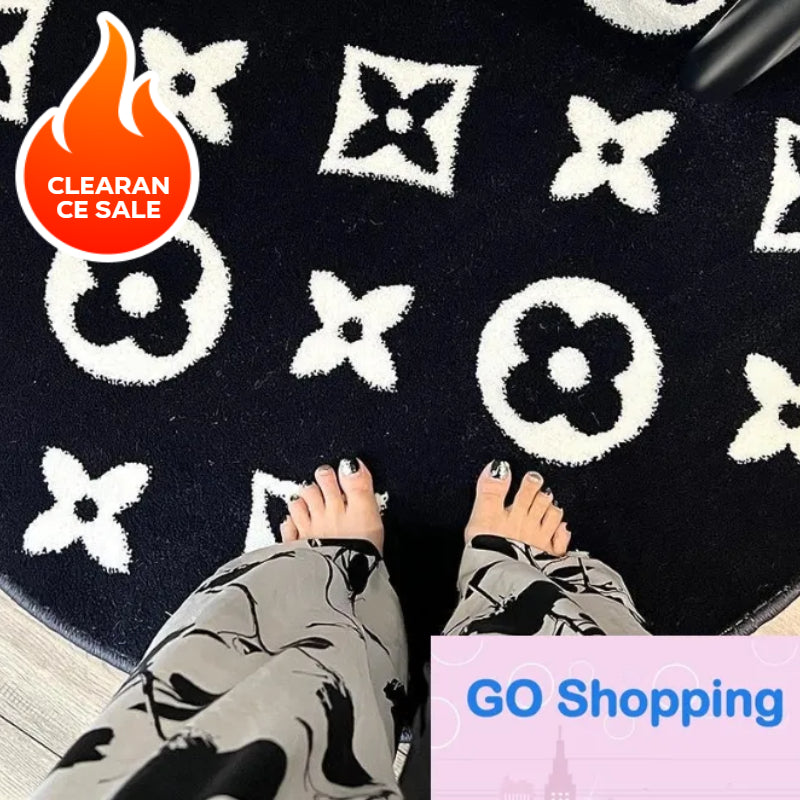 Best Top Cashmere-like Carpet Living Room Stain-Resistant Easy-to-Care Light Luxury Nordic Bedroom Dressing Table Carpet Cloakroom Cold-Proof Carpet