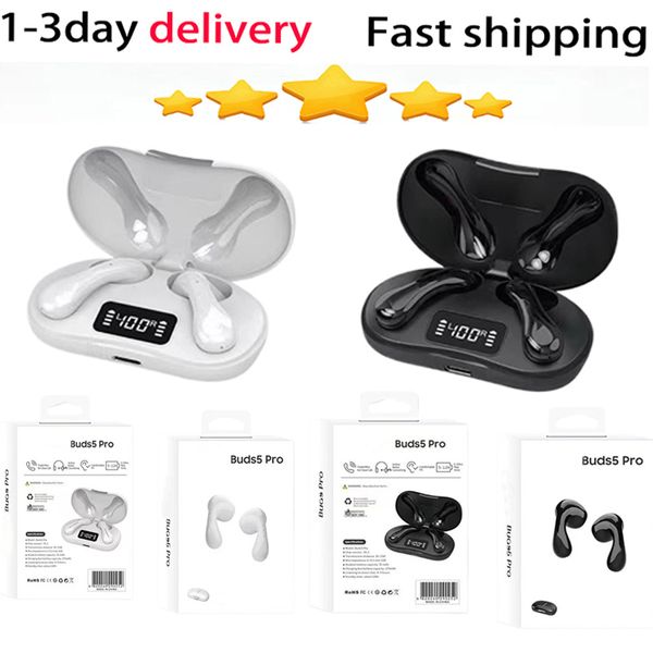 headphones Wireless buds5 Pro fessional Bluetooth wireless headset Magic recording headband earbuds In-Ear Microphone