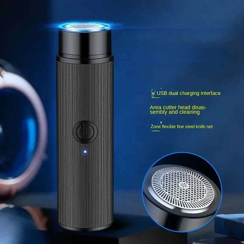 Mini Electric Men Portable Car Travel Rechargeable Shaver Professional Hair Removal Face Body Care Razor