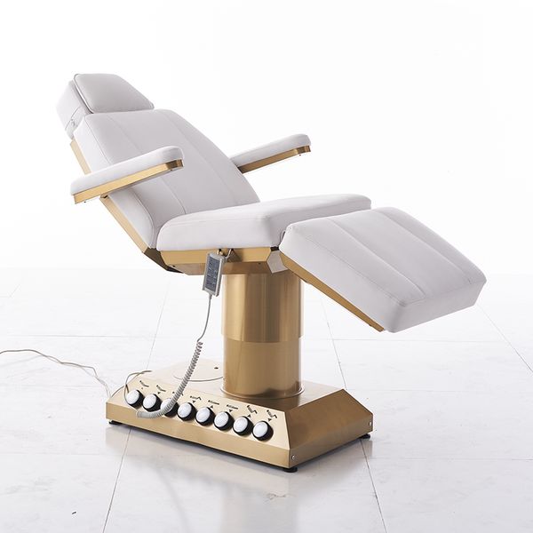 aesthetic chair electric beauty bed cosmetic electric beauty bed treatment bed with 4 motors