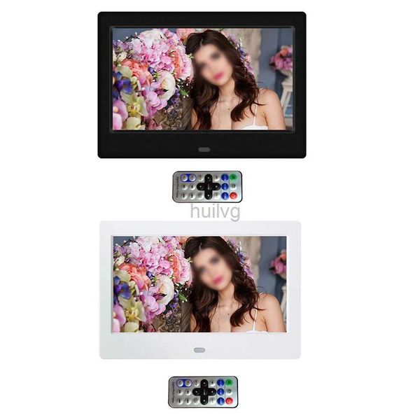 Digital Photo Frames 7 Inches HD Digital Electronic photo frame LED Smart Electronic Family Photo Video Album Music Clock Calendar Player 24