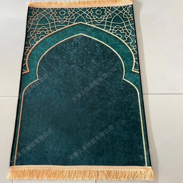 1 piece diamond pleated thick adult worship blanket worship blanket pilgrimage mat carpet floor mat prayer mat 241216