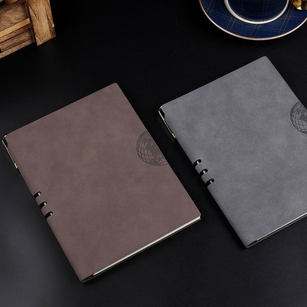 Notepads Agenda Organizer Hardcover Note Book Office School Supply PU Leather A5 Notebook Notepad Diary Business Journal Planner 230309