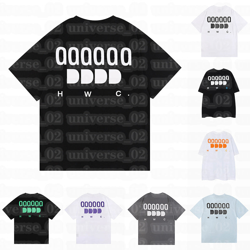 Mens Tees Women Fashion T Shirts Designer T-shirts cottons Tops Summer Classic letter design with black and white short sleeves Man s Casual Shirt