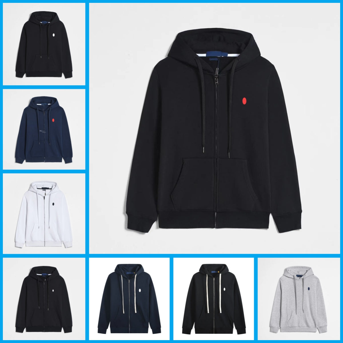 Hoodie mens hoodies Designer tracksuits Cardigan Hooded zip up womens Cotton Pullover Shirt jacket tracksuit S-4XL