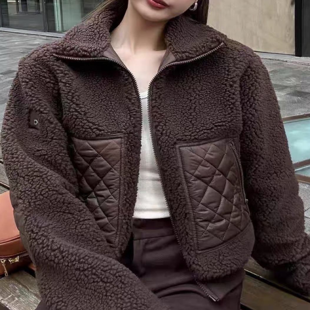 Women Yoga Jacket Sports Coat Windproof Yoga Clothes Quick-drying Long Sleeve Top Zipper Fitness Cardigan lambhair hooded short jacket yoga sports j