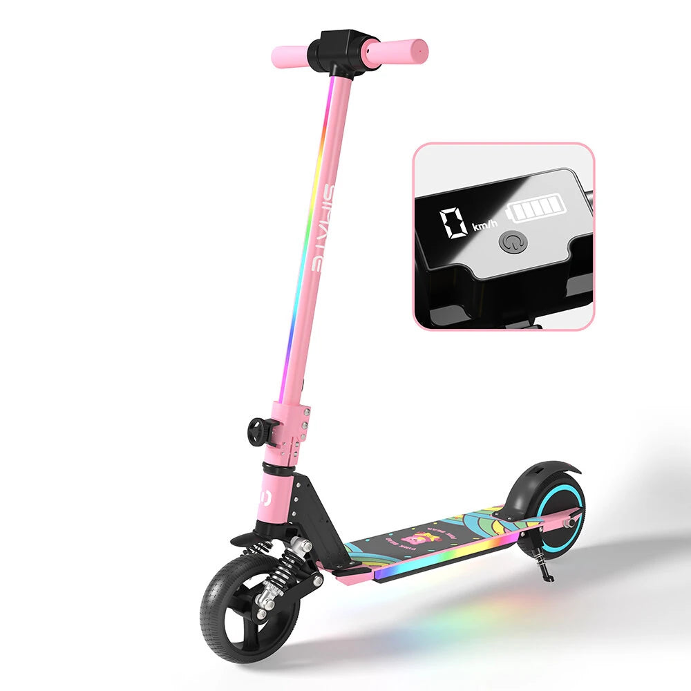 [EU DIRECT] SIMATE S5 New Electric Scooter For Kids 2.5Ah 21.6V 130W Motor Top Speed 14KM-H 6.5in Folding Moped Electric