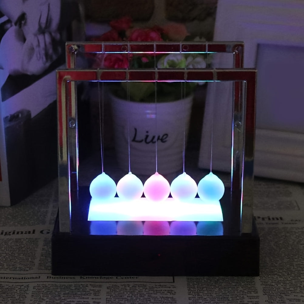 TEMU Cradle, Desk Toys Luminous With Exquisite For Desktop Entertainment And Decoration