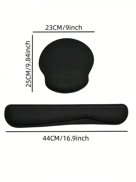 2pcs Cfortable Mouse Pad Keyboard Anti-Slip Wrist port Pad Suitable For Or Off Cputer Mouse Wrist Cushion Soft! Z250111