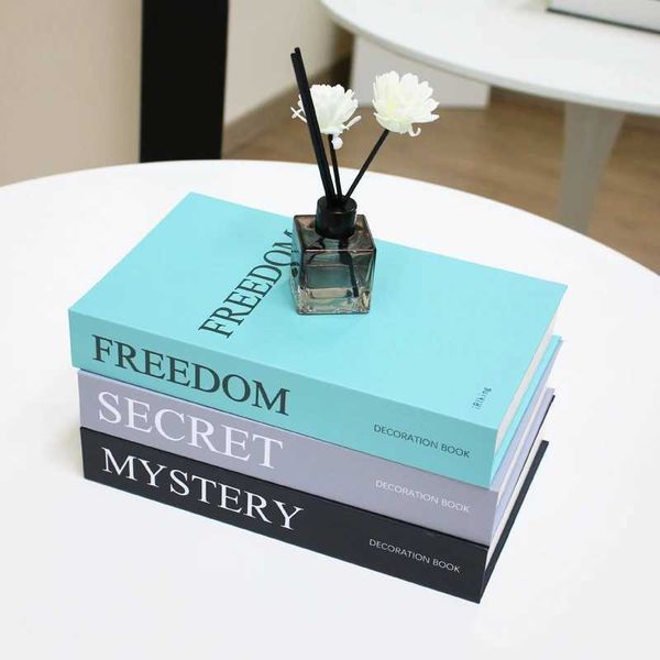 Candy Color Fake Books Fashion Openable Decorative Books for Rooms Creative Living Room Decoration Coffee Table Ornaments Decor M240903