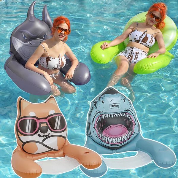Inflatable Floats Tubes Inflatable floating ring Foldable Floating Float Water amusement Swimming pool hammock tube swimming mattress Pool a