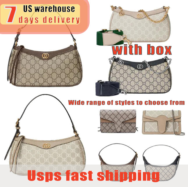 2025 Ophidia bag mini bag Designer Bag Shoulder Bag High Quality Handbag New Moon Bag shoulder baghandbag handle croessbodybag Multi ColorChain Bag